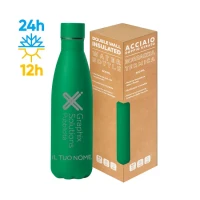 Steel Mat Bottle Flat – Borraccia Termica 500ml