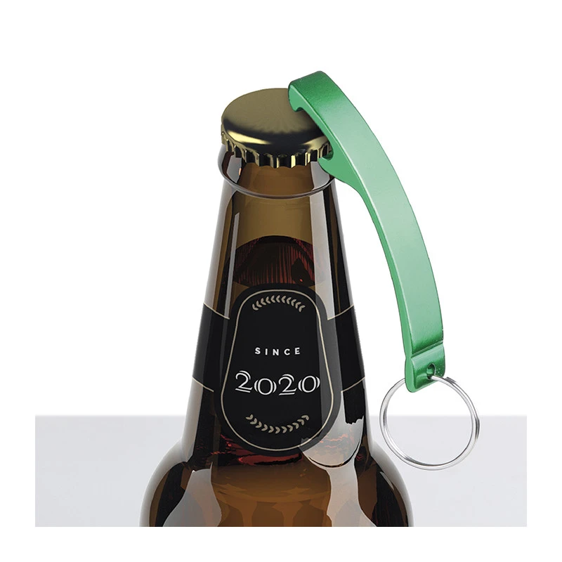 Portachiavi in alluminio - Cavatappi