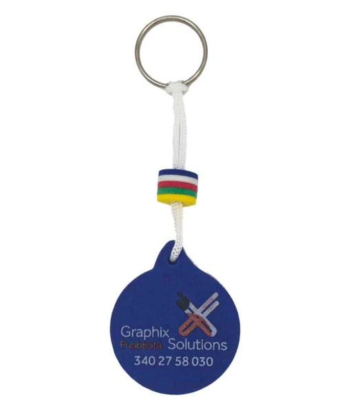 Portachiavi gallegiante - Tondo