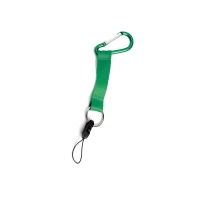 Portachiavi fascia con moschettone